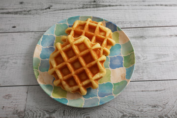 おいしそうなワッフル