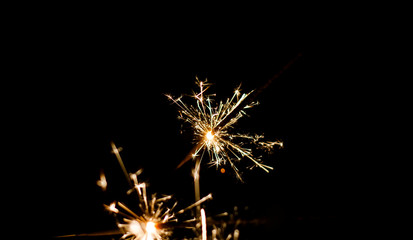 Fototapeta premium firework fancy sparkling at a party