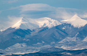 Snowstorm in the Sangre de Cristo