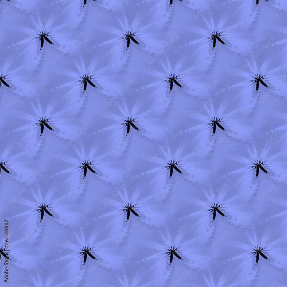 Poster seamless abstract pattern fractal star background. computer generated fractal. modern futuristic pat