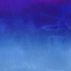 Colorful bright ink and watercolor texture on white paper background. Paint leaks and ombre effects. Hand painted abstract image. © artistmef