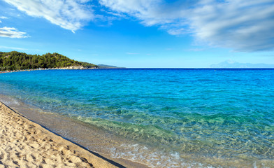 Aegean sea coast (Chalkidiki, Greece).