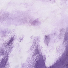 Colorful bright ink and watercolor texture on white paper background. Paint leaks and ombre effects. Hand painted abstract image. © artistmef