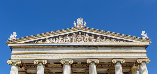 Fototapeta premium Academy of Sciences in the city of Athens