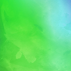 Colorful bright ink and watercolor texture on white paper background. Paint leaks and ombre effects. Hand painted abstract image.