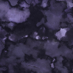 Colorful bright ink and watercolor texture on white paper background. Paint leaks and ombre effects. Hand painted abstract image.