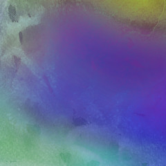 Colorful bright ink and watercolor texture on white paper background. Paint leaks and ombre effects. Hand painted abstract image.