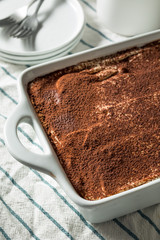 Sweet Homemade Italian Tiramisu Dessert