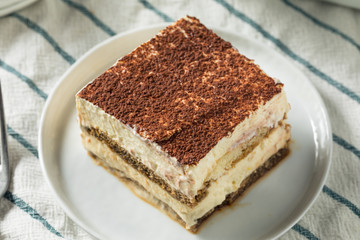 Sweet Homemade Italian Tiramisu Dessert