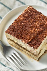 Sweet Homemade Italian Tiramisu Dessert