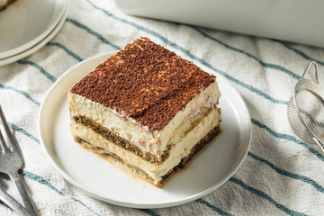 Sweet Homemade Italian Tiramisu Dessert