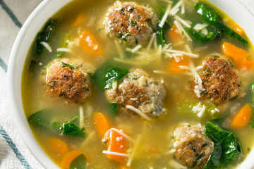 Homemade Italian Wedding Soup