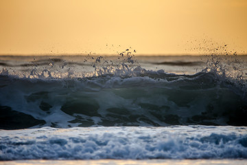 Sunrise over the sea