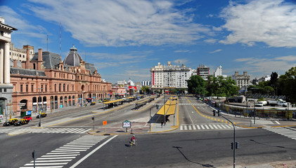 Fototapeta premium Ciudad desierta