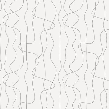 Minimalist seamless hand-drawn pattern. Elegant repetitive texture.