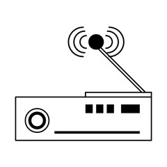 Television codifier technology device in black and white
