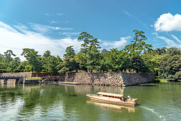 松江城の風景