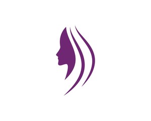 Beauty Women face silhouette