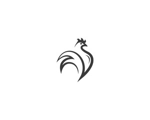 Rooster logo icon © patmasari45