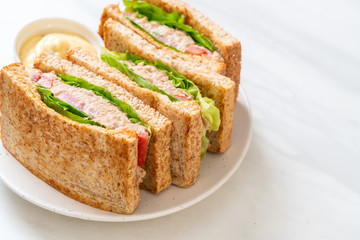 Homemade Tuna Sandwich