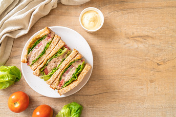 Homemade Tuna Sandwich