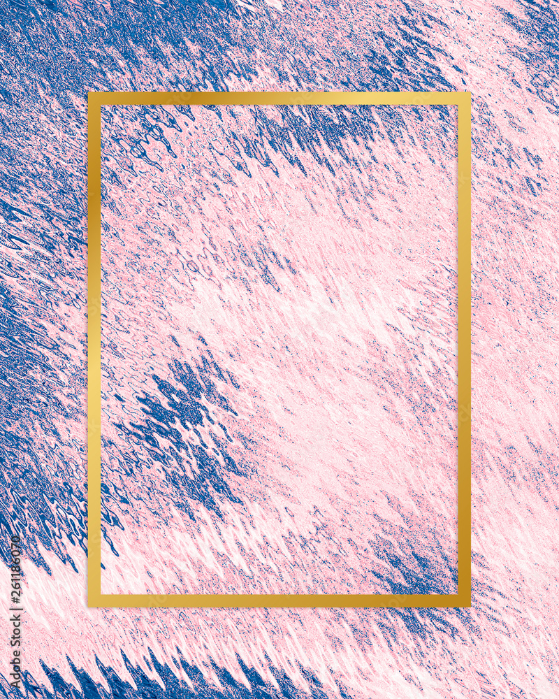 Poster hazy abstract backdrop frame