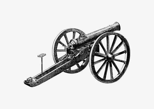 German battlefield cannon