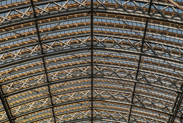 Architectural detail of the redeveloped Architectural detail of the redeveloped Lattice ceiling