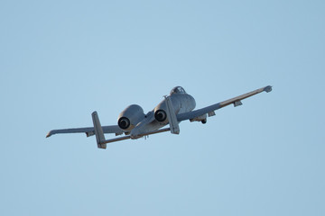 A-10 Thunderbolt II in beautiful light