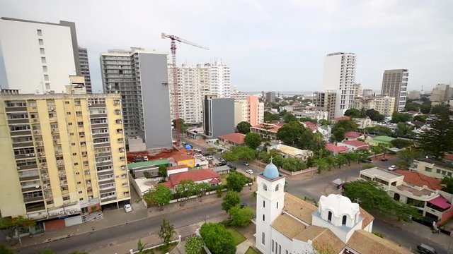 Mozambique, Maputo downtown