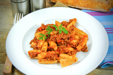 pâtes à la bolognaise
