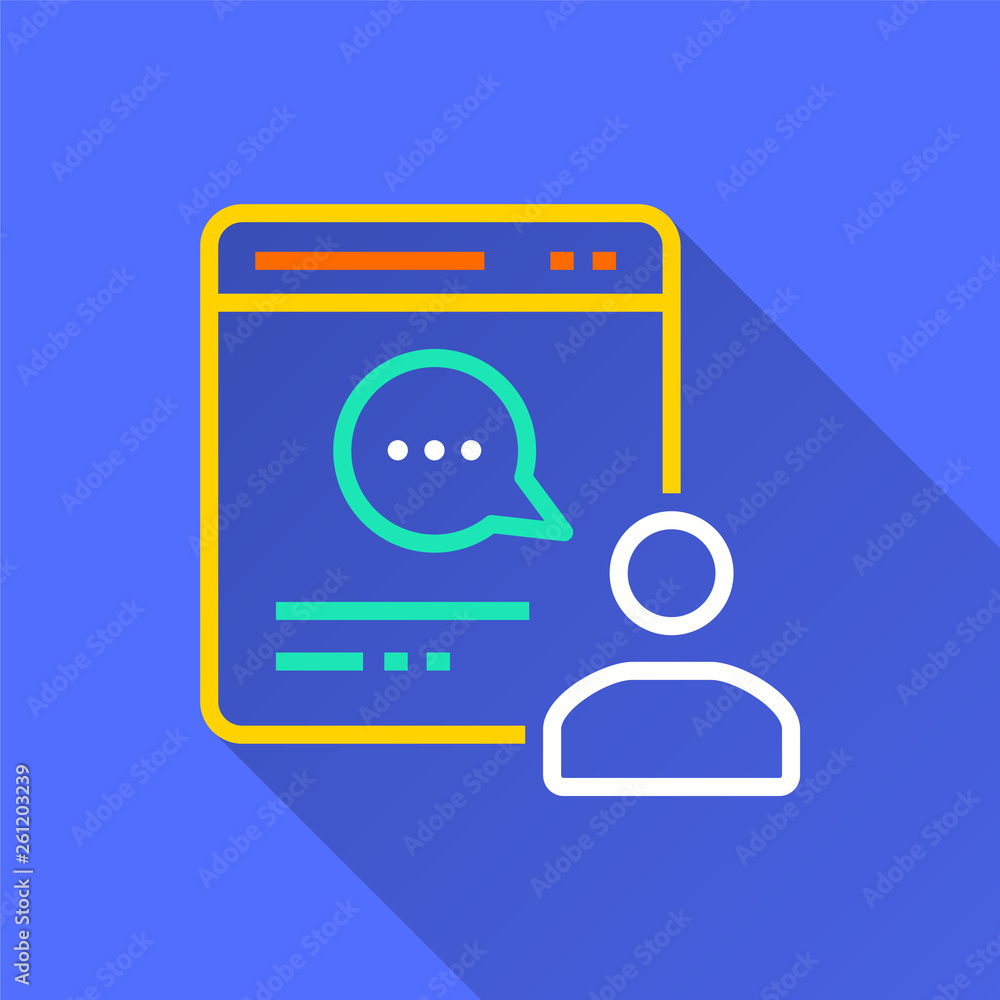Aufkleber data analysis - vector icon for graphic and web design.