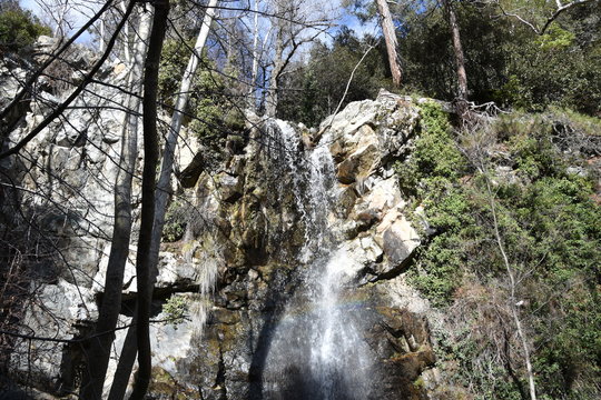 Top of Kaledonia Waterfall, Troodos, Cyprus