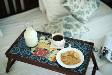 breakfast in bed