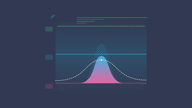 Infographic Element - Area Chart