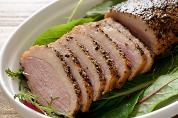 合鴨のパストラミ