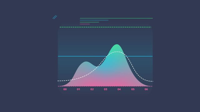 Infographic Element - Area Chart