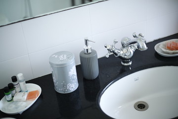 sink in bathroom