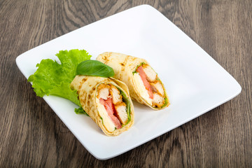 Chicken bread roll