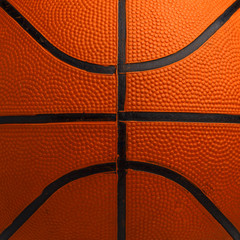 Basketball texture closeup.