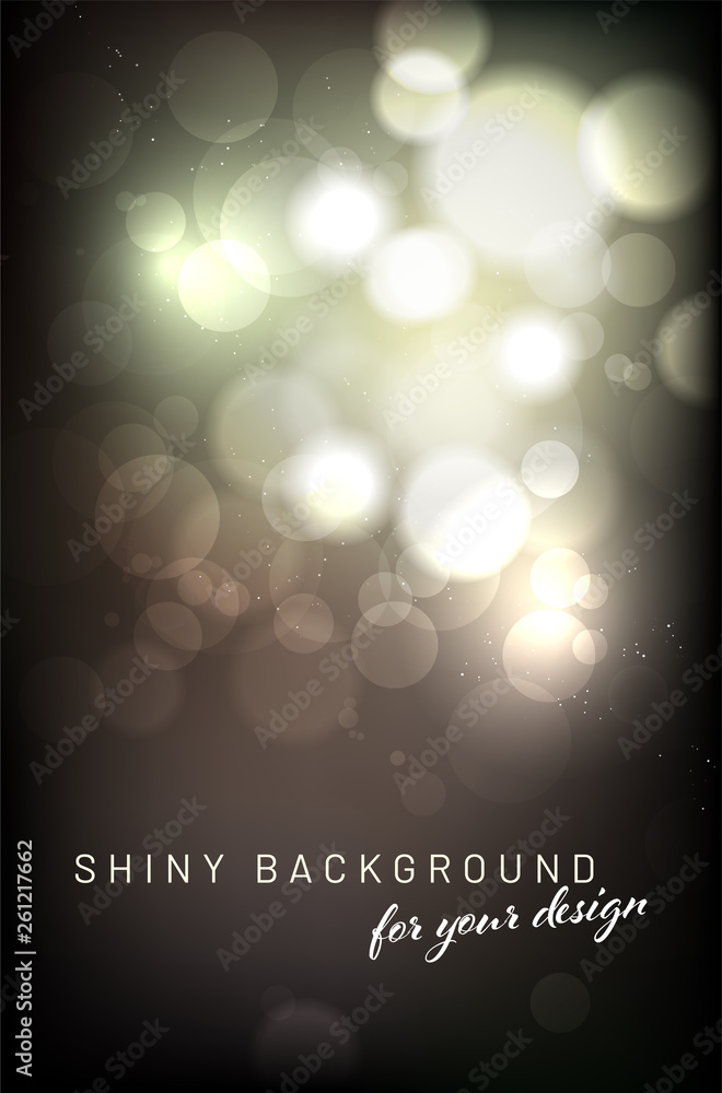 Poster abstract vertical shiny background with copy space