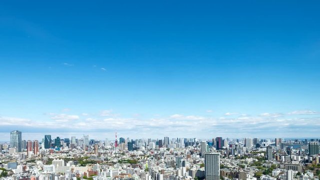 ４K・東京風景・タイムラプス