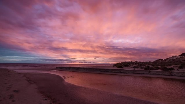 Minorca Timelapse in Son Bou beach