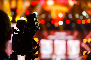 Covering an event with a video camera