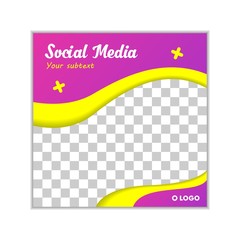 Social Media Post Web Banner Template