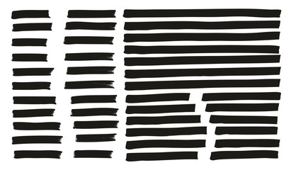 Tagging Marker Medium Lines High Detail Abstract Vector Background Set 131