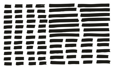 Tagging Marker Medium Lines High Detail Abstract Vector Background Set 107