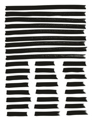 Naklejka premium Tagging Marker Medium Lines High Detail Abstract Vector Background Set 64