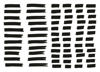 Naklejka premium Tagging Marker Medium Lines High Detail Abstract Vector Background Set 33