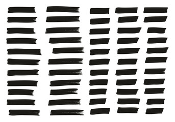 Naklejka premium Tagging Marker Medium Lines High Detail Abstract Vector Background Set 17